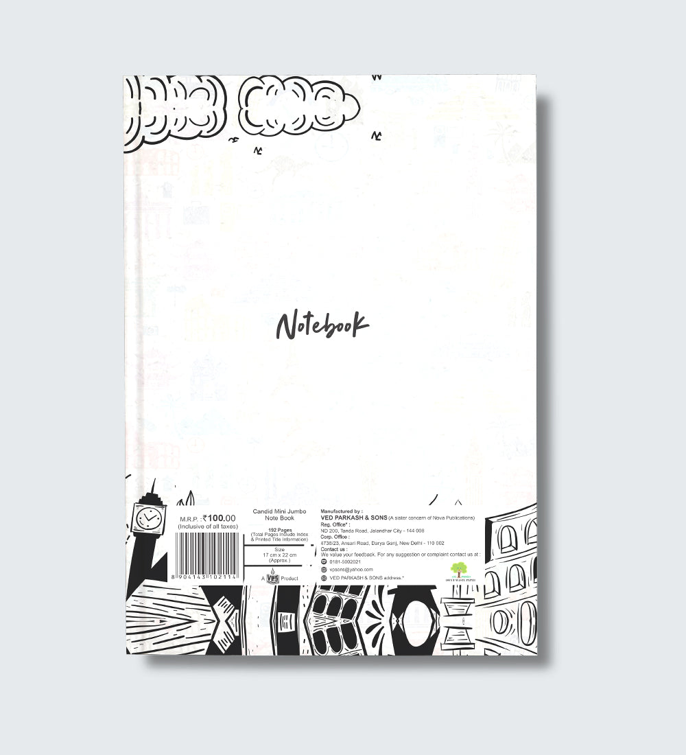 Evergreen A4 Soft Cover Notebook